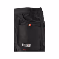 Yato YT-8026 work clothing Pants Black, Red - Additional view 6