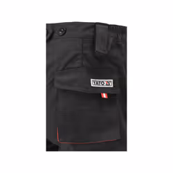 Yato YT-8026 work clothing Pants Black, Red - Additional view 8