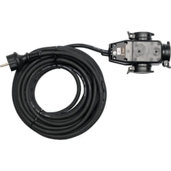 Yato YT-8116 power extension 10 m 3 AC outlet(s) Indoor/outdoor Black