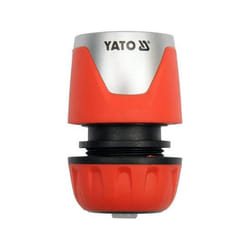Yato YT-99803 water hose fitting Hose connector ABS, Polyoxymethylene (POM), Polypropylene (PP), Thermoplastic Rubber (TPR) Black, Orange, Silver 1 pc(s)