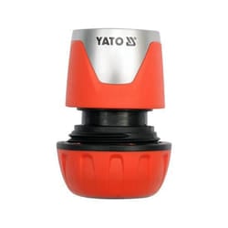 Yato YT-99804 water hose fitting Hose connector ABS, Polyoxymethylene (POM), Polypropylene (PP), Thermoplastic Rubber (TPR) Black, Orange, Silver 1 pc(s)