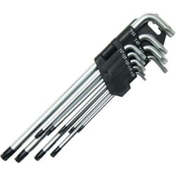 HST HST 0094 Angled Screwdriver Set T10-T50 Chrome Vanadium Steel 9