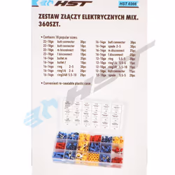 HST HST 0366 Assortment, squeeze connectors