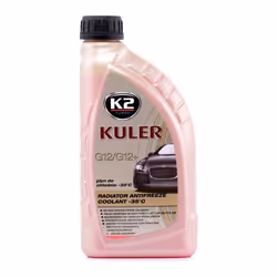 Antifreeze; K2; G12+ red 1 Ready mixed; for AUDI, VOLKSWAGEN, SEAT, VW, SKODA