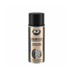 K2 COLOR FLEX GUMA W SPRAYU - CZARNY POÅYSK 400ML