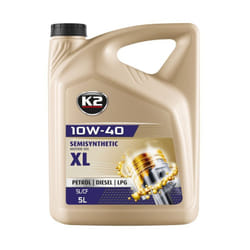 K2 Texar XL 10W-40 5l Engine oil O2045E SUZUKI: SWIFT 3, FORD: FIESTA 1, BMW: 5 Saloon