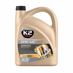 K2 TEXAR 15W-40, 5 L, 5W-40, Car, Diesel, Diesel engine