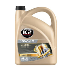 K2 TEXAR 15W-40 engine oil 5 L 5W-40 Car