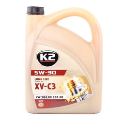 K2 Texar ULTRA C3 5W-30 5l Engine oil O33V0005 VOLKSWAGEN: Golf 5, Golf 7, Polo V Hatchback, AUDI: A6 C7 Avant, A6 C7 Saloon, A4 B9 Saloon