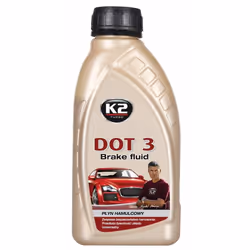 Brake Fluid; K2; DOT 3; 0,5 500