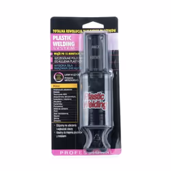 Repair Kit, plastics repair; K2; transparent Tube, Blister Pack 25 Water