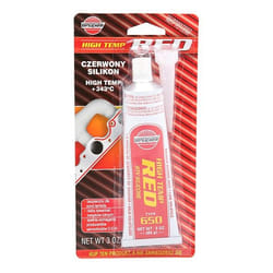 K2 DV653 Sealing Substance Tube, Blister Pack Silicone 85 Oil resistant red