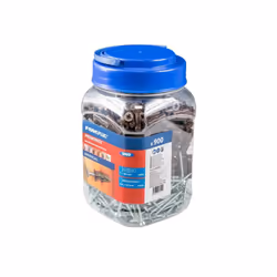 Rawlplug Uno Multi Purpose Brown Plugs 450plugs + 450screws [R-CA-UNOBRN+]