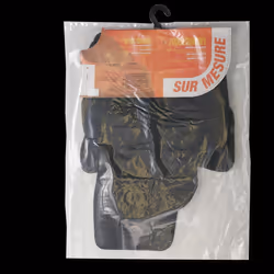 Floor mat set; CUSTOPOL; Textile Front and Rear 4 black Tailored; for SEAT, VOLKSWAGEN, VW, SKODA