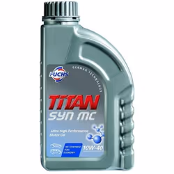 Engine oil; FUCHS; TITAN SYN MC; 10W-40 1 Part Synthetic Oil; for VOLKSWAGEN, MERCEDES-BENZ, AUDI, TOYOTA, SKODA