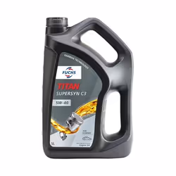 Engine oil; FUCHS; Supersyn C3; 5W-40 5; for VAUXHALL, ALFA ROMEO, BMW, AUDI, MERCEDES-BENZ