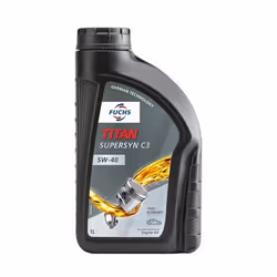 Engine oil; FUCHS; Supersyn C3; 5W-40 1; for MERCEDES-BENZ, BMW, AUDI, VW, MITSUBISHI