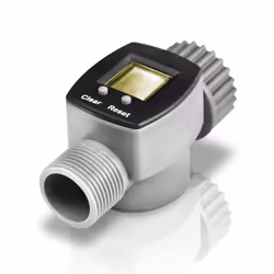 Digital Electronic Water Smart Flow Meter for Garden Hose Watering 3/4inch Fxm