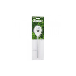 Soil pH Analog Meter Traditional Acidity Check No-Battery Gauge Ground Impaled - Oval