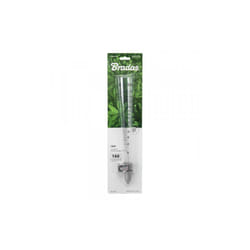 Rain Measuring Cup Plastic Gauge 160mm/m2 6,5inch/m2 Capacity Soil Wall Mounted