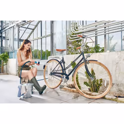 Cellfast Watering Set ZygZag 7.5m (Operating Length 15m), Expandable Hose, with Sprinkler and 2 Connectors, Resistant to Knots and Twists, 19-041,