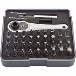 Screwdriver Bit Set; NEO TOOLS; 38