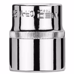 Socket; NEO TOOLS; 1/2 3124 27 mm Chrome Vanadium Steel SuperLock