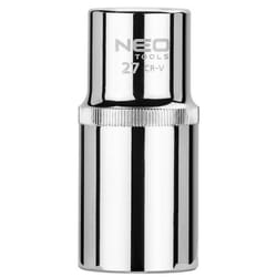 NEO TOOLS 08-049 Socket 1/2 3124 27 mm Chrome Vanadium Steel SuperLock