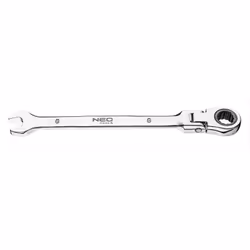 Ratchet Ring Open-ended Spanner; NEO TOOLS; 140 8 mm