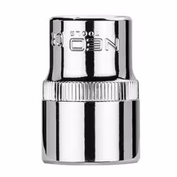 Socket; NEO TOOLS; 1/2 3124 18 mm Chrome Vanadium Steel SuperLock