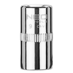 NEO TOOLS 08-227 Socket 1/4 3124 9 mm Chrome Vanadium Steel SuperLock