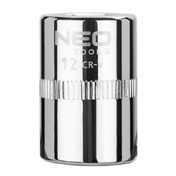 NEO TOOLS 08-230 Socket 1/4 3124 12 mm Chrome Vanadium Steel SuperLock