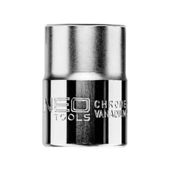 NEO TOOLS 08-304 Socket 3/4 3124 24 mm Chrome Vanadium Steel Hexagon