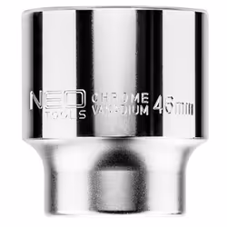 Socket; NEO TOOLS; 3/4 3124 46 mm Chrome Vanadium Steel Hexagon