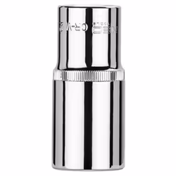Socket; NEO TOOLS; 1/2 3124 27 mm Chrome Vanadium Steel Double Hexagon