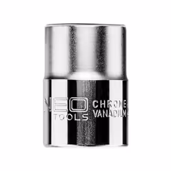 Socket; NEO TOOLS; 3/4 3124 24 mm Chrome Vanadium Steel Double Hexagon