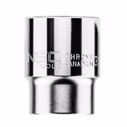 Socket; NEO TOOLS; 3/4 3124 32 mm Chrome Vanadium Steel Double Hexagon