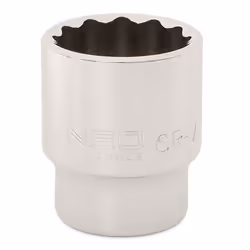NEO TOOLS 08-326 Socket 3/4 3124 36 mm Chrome Vanadium Steel Double Hexagon