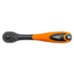NEO TOOLS 08-514 Reversible Ratchet 72 6.3 (1/4") 150 Chrome Vanadium Steel, Chrome-Molybdenum Steel