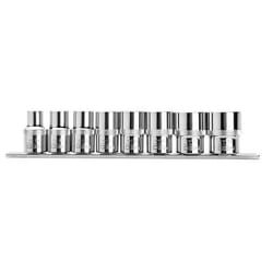 NEO TOOLS 08-651 Socket set 8 Spline Chrome Vanadium Steel 1/2