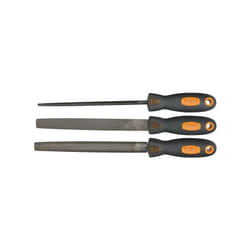 NEO TOOLS 37-605 File Set 200 3 Round file, Half-round File, Flat Blunt File