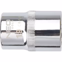 Socket; NEO TOOLS; 1/2 3124 8 mm Chrome Vanadium Steel Spline
