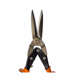 NEOtools 31-061, heavy duty serrated edge tin snips straight cut 290 mm, long cut