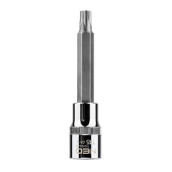 NEO TOOLS 08-765 Socket 1/2 T45 Chrome Vanadium Steel, Tool Steel Female Torx