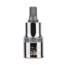 NEO TOOLS 08-772 Socket 1/2 7422 H7 Chrome Vanadium Steel, Tool Steel Hexagon Socket