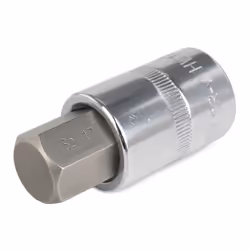 NEO TOOLS 08-777 Socket 1/2 7422 H17 Chrome Vanadium Steel, Tool Steel Hexagon Socket
