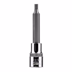 Socket; NEO TOOLS; 1/2 7422 H5 Chrome Vanadium Steel, Tool Steel Hexagon Socket