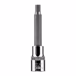 Socket; NEO TOOLS; 1/2 7422 H7 Chrome Vanadium Steel, Tool Steel Hexagon Socket