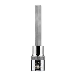 NEO TOOLS 08-784 Socket 1/2 7422 H10 Chrome Vanadium Steel, Tool Steel Hexagon Socket