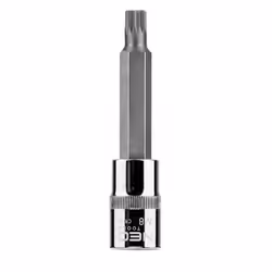 Socket; NEO TOOLS; 1/2 M8 Chrome Vanadium Steel, Tool Steel Spline